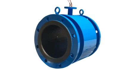DN400 hard rubber electromagnetic flowmeter DN400 hard rubber electromagnetic flowmeter