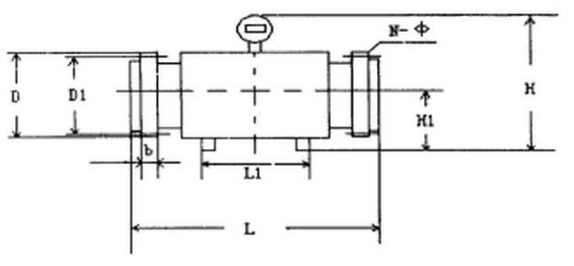 Electromagnetic flowmeter size chart Electromagnetic flowmeter size chart